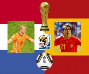 пазл 2010 в финале Кубка мира, Нидерландов против Испании